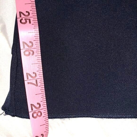 INC Womens Navy Bell-Bottom Flared Pants High-Rise With Side Zipper Size 16 - Picture 13 of 14